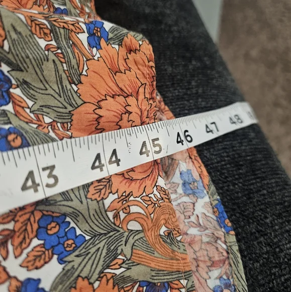 ZARA Floral Tie Strap Maxie Dress Boho - Picture 12 of 12